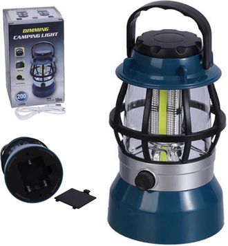 Trade Shop Trade Shop - Lanterna Lampada Solare By Campgicabile Luce Led Dimmerable Emergencia