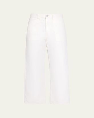 Moussy Vintage Gusset Cargo Ankle Jeans