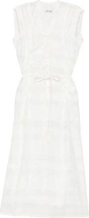 Low Classic Midi Dresses, female, White, Size: M Lw265Dr03 Dress