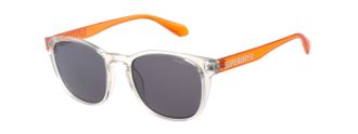 Superdry Sonnenbrille SUPERDRY Modell 996097, Herren, orange, transparent, transparent, Sonnenbrillen Sonnenbrille, Form Karree/Soft, Logoschriftzug auf B&uuml;gel,
