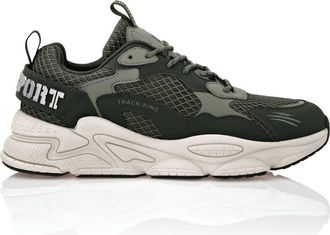 Plein Sport Runner Sneaker Track King Unisex in Military at Nordstrom, Size 41