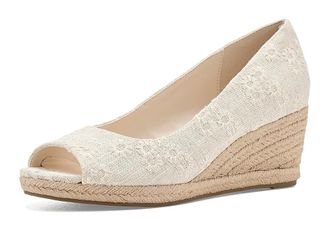 Bandolino Nuri Womens Sandals Light Natural Linen : 5.5 M, Synthetic