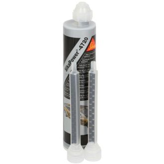 Sika POWER 4720 ADESIVO EPISSIDICO BICOMPONENTE NERO 195 ml