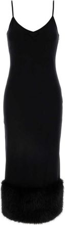 Prada Black Stretch Jersey Dress
