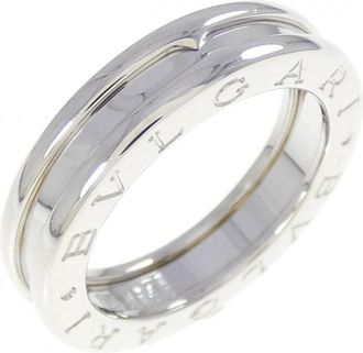 Bulgari White Gold White Gold (18K) Band Ring (Pre-Owned)