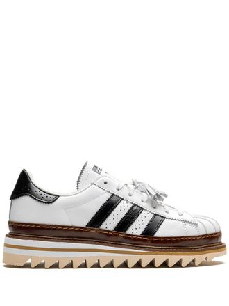 adidas x CLOT Superstar sneakers - unisex - Rubber/Leather/Fabric - 8 - White