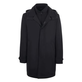 Fay Uomo, Cappotti, Nero, M, new