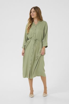 Kaffe Jurk Regular fit Oil Green