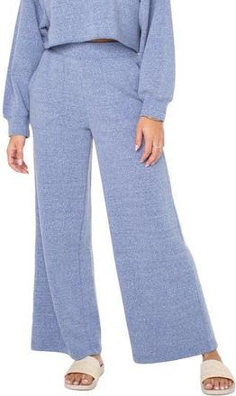 Roxy What a Dream Wide Leg Sweatpants in Coastal Fj at Nordstrom Rack, Size X-Small