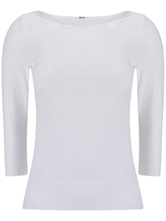 Wolford Cordoba top - women - Polyamide/Cotton/Elastane - M - White