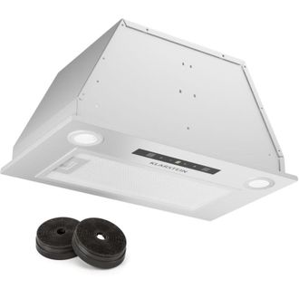 Klarstein Klarstein Paolo 52 - Cappa aspirante da incasso, 52 cm, 439 m&sup3;/ora, LED, touch, A++