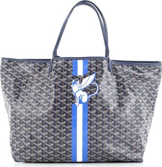 Goyard Saint Louis Tote Printed Coated Canvas GM
