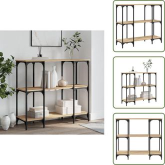 vidaXL The Living Store Tavolino Consolle Rovere Sonoma 102x35x90 cm Legno Multistrato - Tavolo da ingresso