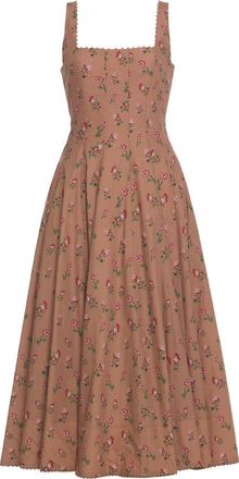 Agua Bendita Frontera Quebrada Midi Dress in Multi at Nordstrom, Size Small