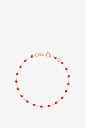 Gigi Clozeau Armband aus Ros&eacute;gold und Harz Classique Gigi Corail