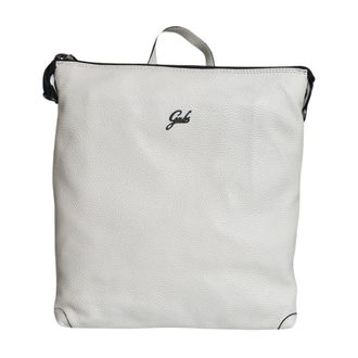 Gabs Backpacks, female, White, Size: ONE SIZE Icon Leather Backpack