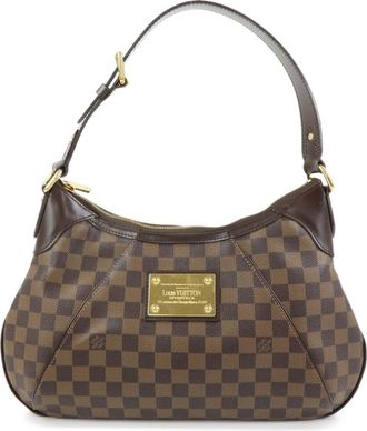Louis Vuitton Thames Damier Brown Canvas Handbag (Pre-Owned)