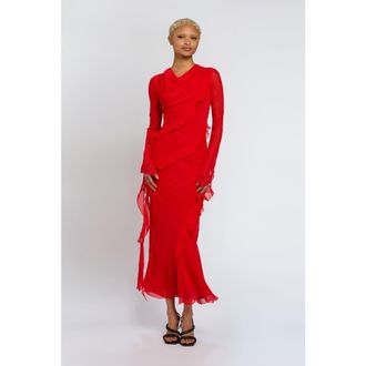 Daska Circe Dress in Red at Nordstrom, Size X-Small
