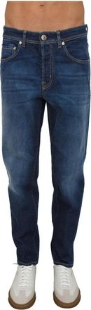 PESERICO Slim-fit Jeans - Heren - Slim Fit Jeans - Blauw - M - Katoen - Jeans
