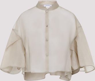 Max Mara Organza Cape