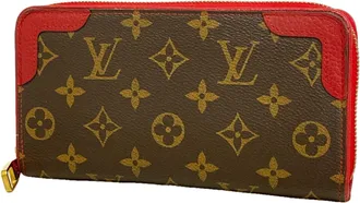Louis Vuitton Brown Cerise Long Wallet (Bi-Fold) (Pre-Owned)