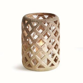 Napa Home & Garden Lucca Hurricane Large in Brown at Nordstrom