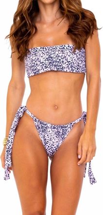 SOAH Womens Julie Side Ties Bottom In Wild Essence