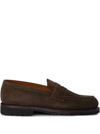 Nonnative Dweller su&egrave;de loafers - Bruin