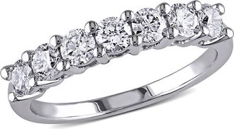 Amour 1 CT TW Diamond Anniversary Band In 14K White Gold