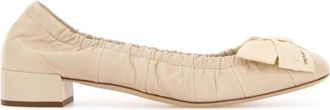 Prada Beige Leather Pumps