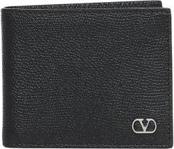 Valentino Garavani VLogo Signature Portemonnee - Heren - Portefeuilles - Zwart - ONE Size - Leer - Accessoires