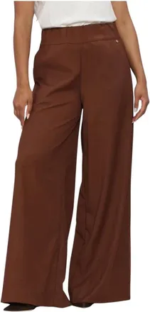 Nukus Nukus, Broeken, Dames, Bruin, XS, Polyester, Lieve Pants