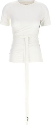 Yohji Yamamoto White Lyoncell T-shirt