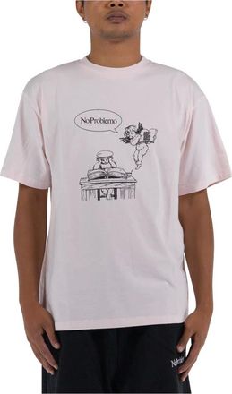 Aries Hombre, Camisetas, Rosa, Talla: L