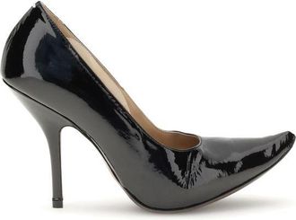 Maison Margiela Black Calf Leather Bos Taurus High Heel Womens Pumps