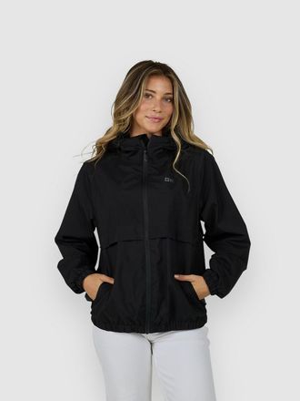 Salty Crew Barrier Windbreaker schwarz