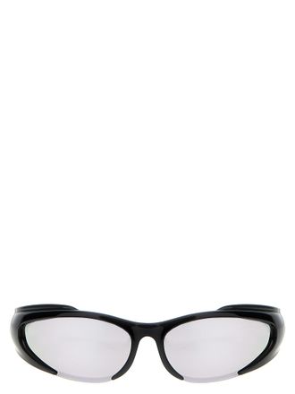 Balenciaga Womens Reverse Xpander Rectangle Sunglasses