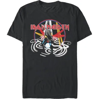 Iron Maiden Mens Iron Maiden Action Eddie Graphic T-Shirt in Black at Nordstrom, Size Xxx-Large