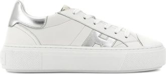 Hogan Sneakers H705 con suola rialzata - Bianco