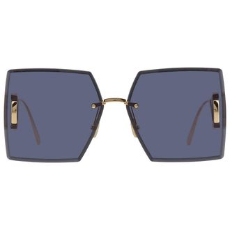Dior 30MONTAIGNE S7U Blue Square Ladies Sunglasses CD40101U 10V 64