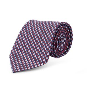 Ferragamo Accessoires, Heren, Veelkleurig, ONE Size, Zijden Stropdas