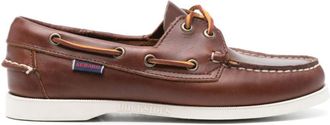 Sebago Brown Leather Loafers