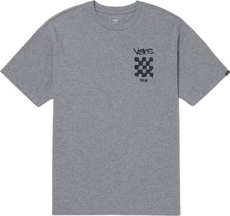 Vans Overstimulated Collage Graphic T-Shirt Grey Black Red VN000GPNHTG