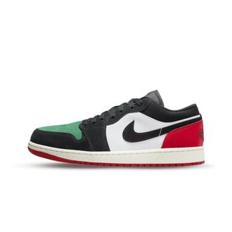 Nike Jordan 1 Low Quai 54 - unisex - Sport - Veelkleurig - Maat: 40 1/2 EU Leer