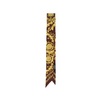 Versace Barocco print silk bandeaux Woman One Size