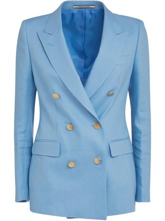 Tagliatore double-breasted blazer - Blue