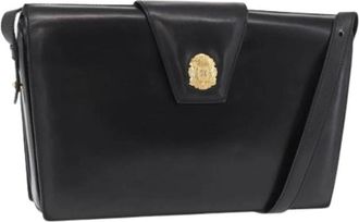 Celine Pre-owned Vintage Cross Body Bag - Dames - Vintage Schoudertas - Zwart - ONE Size - Leer - Vintage