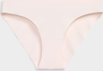 Miiyu Womens Plain laser-cut stretch bikini panty Nylon
