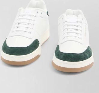 Saint Laurent sl61 leather sneakers signature sole