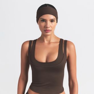 Nike Unisex SKIMS Dri-FIT Headband in Brown | S1016126-250